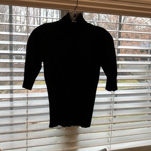 Express Designs short sleeve tall neck.